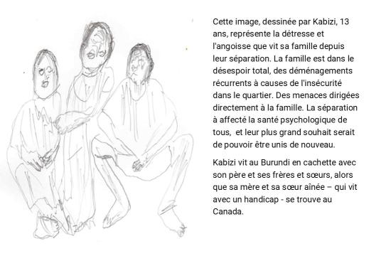 Kabizi voit la détresse de sa famille